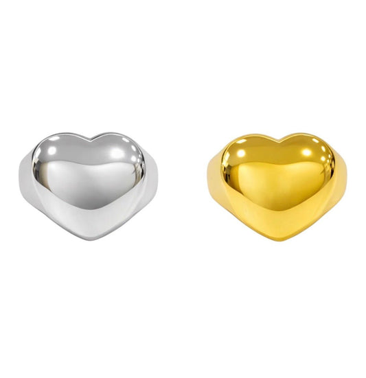 Anello Cuore Bouble - MomyBijoux