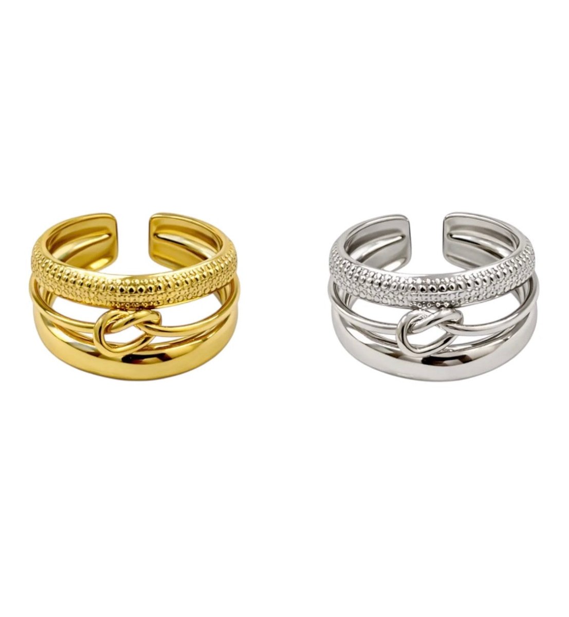 Anello Doppio Nodo - MomyBijoux