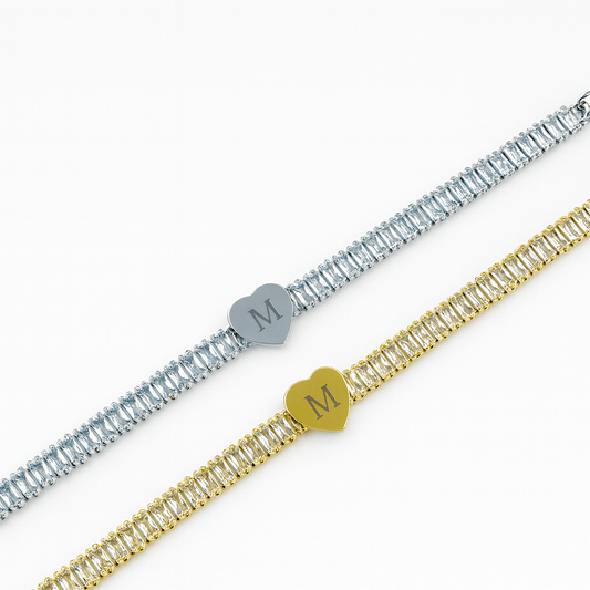 Bracciale Baguette Love - MomyBijoux