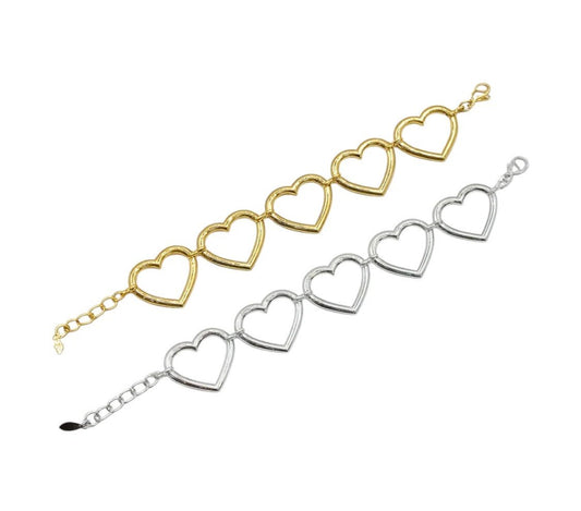 Bracciale Cuore Traforato - MomyBijoux