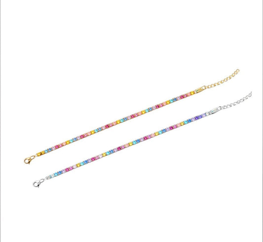 Bracciale Tennis Raimbow - MomyBijoux