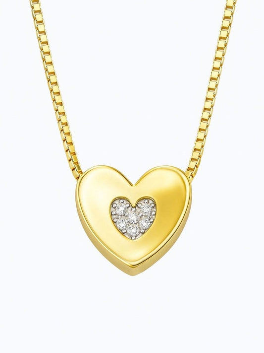 Collana due Cuori - MomyBijoux