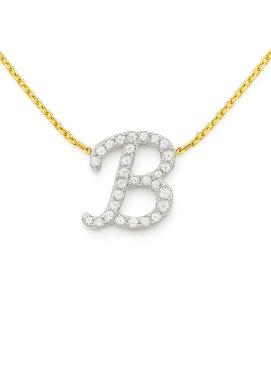 Collana Letter Diamond - MomyBijoux